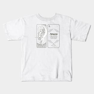 Meteorite Collector "Observed Fall: Awere" Meteorite Kids T-Shirt